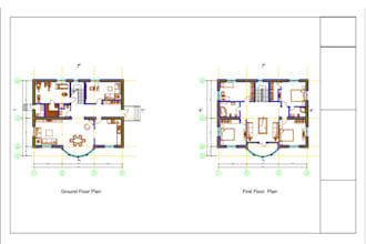 handle your 2d architectural, structural, electrical , permit and mep drawings