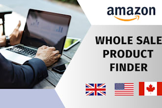 do profitable amazon wholesale products for UK, USA, ca