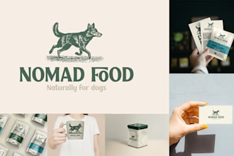 design a creative pet industry logo for veterinarians, pet shops, and more