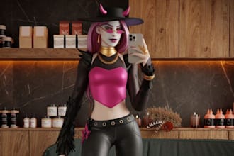do 3d vrchat avatar,vr character,vrc avatar,furry avatar,nsfw model,vtuber model