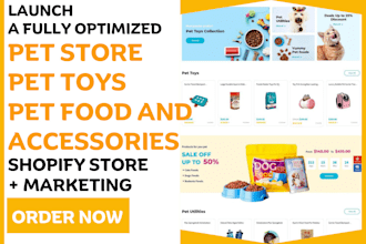 build a stunning pet shopify store pet accessories store