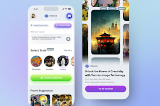 develop ai video creator app, ai content app, ai image generator app, ai