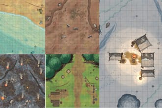 draw a digital map for tabletop rpg