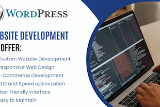 design responsive and user friendly wordpress website