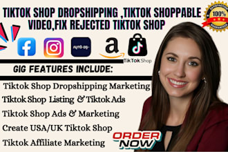 setup tiktok shop dropshipping fix rejected tiktok shop, tiktok shop ads manager