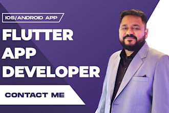 develop a flutter mobile app for you
