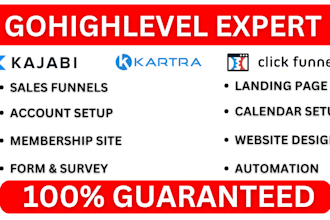 be your gohighlevel clickfunnels membership clientportal salesfunnel expert