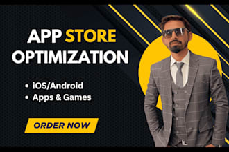 do aso for your app or game on the app store or google play