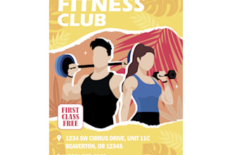 make an attractive design for a leaflet, postcard, poster