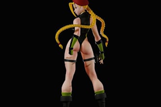 modify digital nsfw sculpture for stl printing,zbrush,action figures,miniatures
