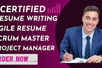 write agile resume project manager scrum master product manager resume cv