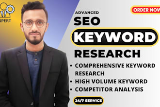 provide comprehensive SEO keyword with competitor analysis