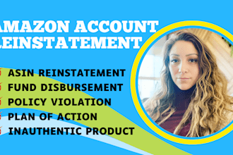 reinstate amazon appeal letter, point of action for an amazon suspended account