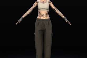 convert 2d to 3d,bake texture,dayz game character,3d to daz3d studio,ue5 support