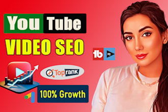 optimize youtube channel manage and video seo for ranking