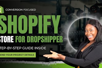 build automated shopify dropshipping store, clone shopify store