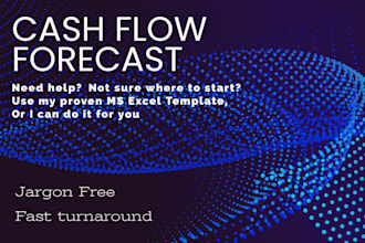 make you a cash flow statement forecast