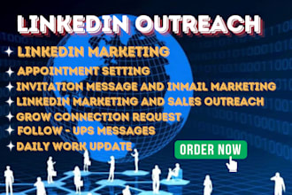 do linkedin outreach marketing and b2b lead generation