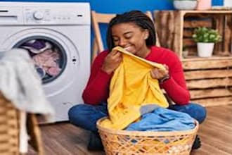 create a contemporary website for laundry and dry cleaning services