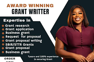 write a winning grant proposal for your nonprofit or startup funding