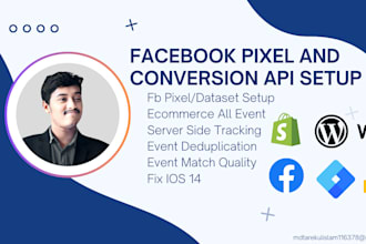 fix and setup fb conversion API, fb pixel and ga4 server side tracking by GTM