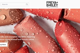 design skin care website skincare shopify store skin care website