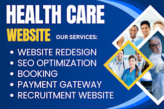design home care website, medical, home care, health care, dental website