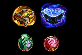 create a unique fantasy icons and items for you