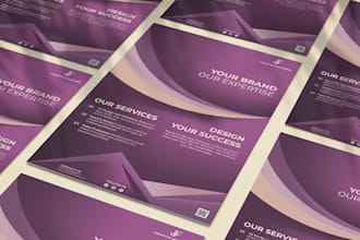 design flyers brochures business cards roll ups for your company or next event
