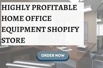 design home equipment shopify store office gadget furniture electronic website