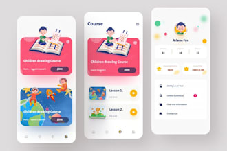 create advance educational website, e learning, quiz, language learning website