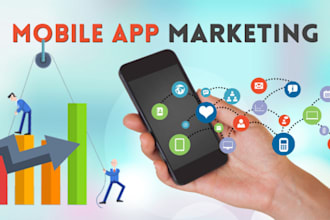 mobile app promotion game promotion app install app marketing on social of 50m