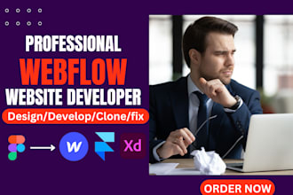 develop webflow website, figma to webflow, threejs framer, dora, webflow website