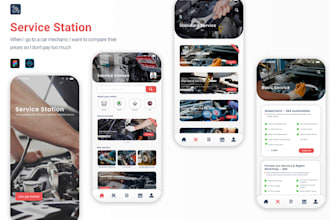 build a mechanic app, car repair app, towing app, car detailing app, emergency,