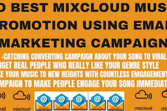 do best mixcloud music promotion using email marketing campaign