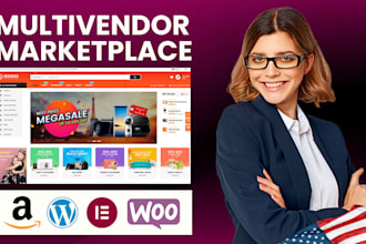 build ecommerce multivendor marketplace website, wc vendor or dokan multivendor