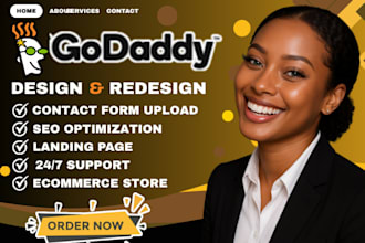 godaddy website design godaddy website redesign godaddy