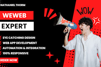 build web application with weweb, xano, supabase or airtable