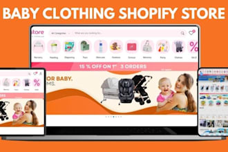 design baby clothing website kids clothing website baby clothing shopify store