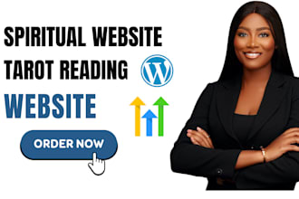 build spiritual website tarot reading spiritual website spiritual shopify store