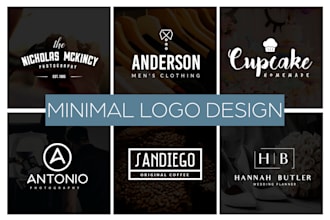 custom minimalist logo creation