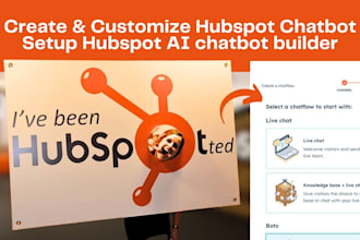 create and customize hubspot chatbot, setup hubspot ai chatbot builder