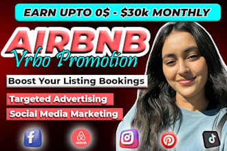 do airbnb promotion, airbnb marketing, airbnb listings, vrbo