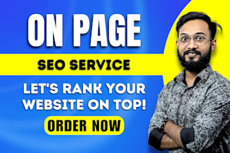 do technical and onpage SEO optimization for your website
