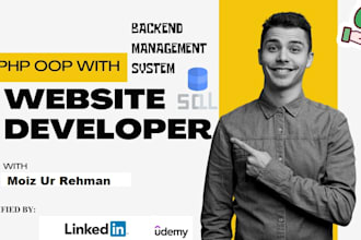 do work on the mysql management system and PHP oop