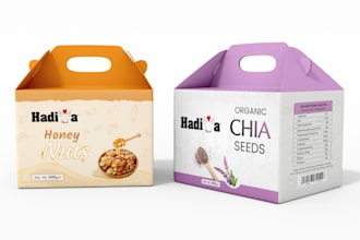 design professional product labels and packaging