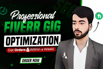 write SEO optimized fiverr gig description to rank on first page