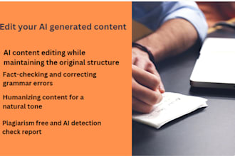 manually edit, rewrite, and humanize your ai content