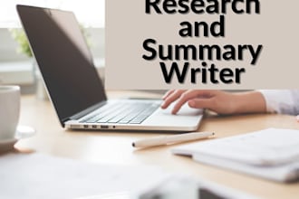 do case study analysis, report writer, research projects, summary writing
