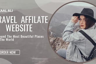build your dream travel affiliate website with wordpress